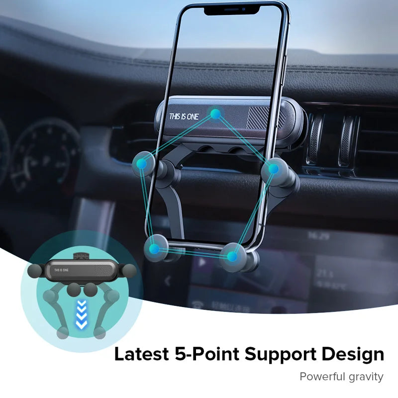 For Smart 5 5A 4 POCO C3 Gravity Expansion Car Holder Stand in Car Moto E7 E4 plus Infinix Hot 10 10S Play Mi 12 11 10 9 Pro 5G