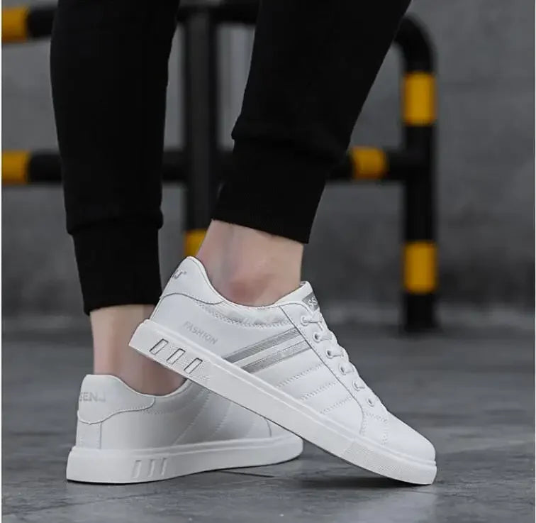 Fashion Sneakers Men Vulcanize Shoes Chunky Flat Comfortable Spring Autumn Platform Mens Shoes Sports Casual White Shoes