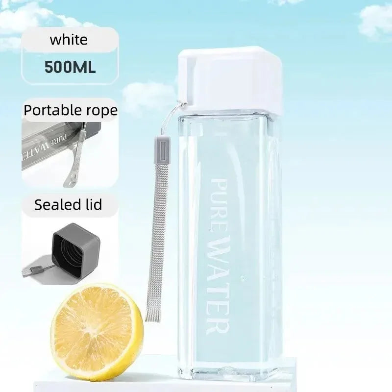 Sports Water Bottle Durable To Impact and High Temperature Fitness Travel Hiking Portable Sealed and Leak Proof Water Cup