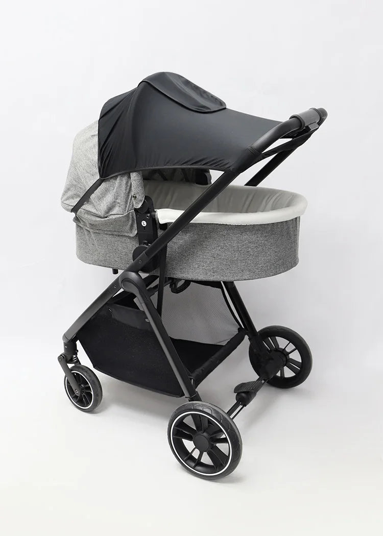 Baby stroller sunshade has UV protection, windproof, sunshade, waterproof functions, outdoor travel baby stroller accessories