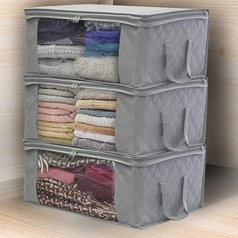 Household Folding Storage Box Quilt Storage Bag Wardrobe Clothing Storage Box Dust Bag