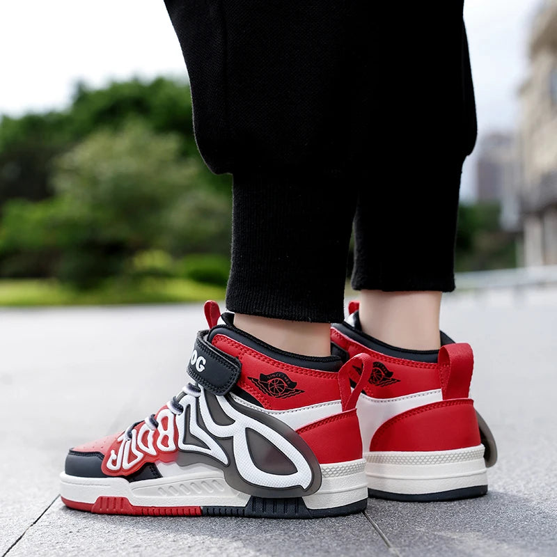 Kids Fashion Sneakers for Boys Girls Mesh Tennis Shoes Breathable Sports Running Shoes Lightweight Children Casual Walking k030