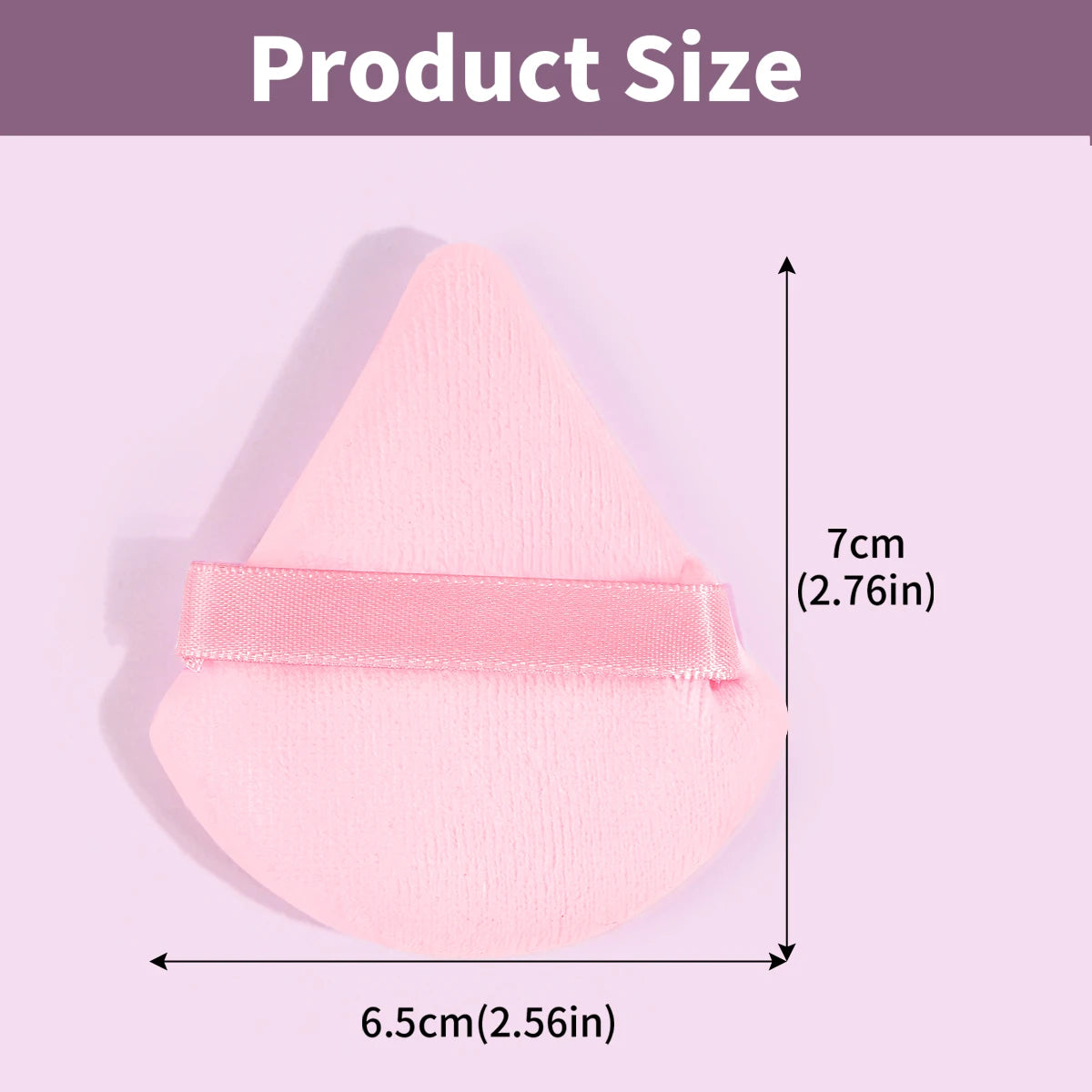 MAANGE 20PCS Makeup Brush Cushion Puff Set Pink Kabuki Foundation Powder Concealer Eyeshadow Eyebrow Brushes Mini Triangle Puff
