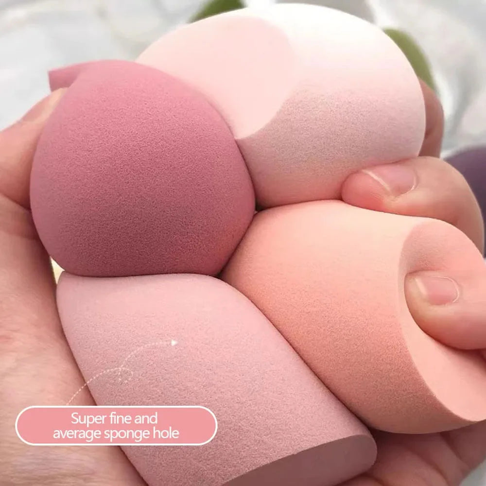 8/4 Pcs Soft Makeup Sponge Dry Wet Cosmetic Puff Foundation Concealer Highlight Blender Makeup Beauty Makeup Tool Accessories
