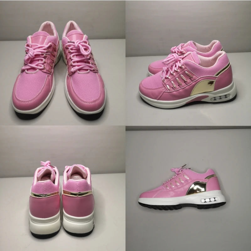 Fashion Women Sneakers 2024 Platform Casual Shoes For Women Tennis Shoes Pluis Size Sport Shoes Running Shoes Mesh Breathable 42
