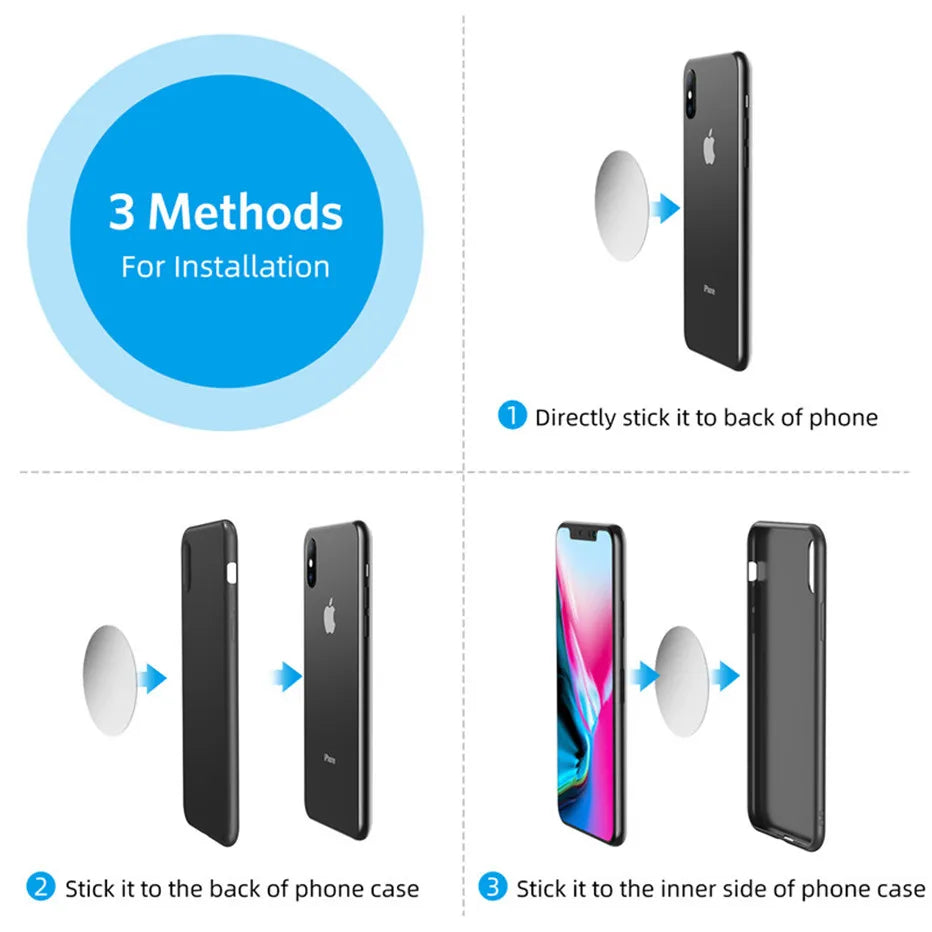 Magnetic Car Phone Holder Stand Air Vent Magnet Mount GPS Mobile Phone Car Bracket Phone Holder in Car for IPhone Huawei Samsung