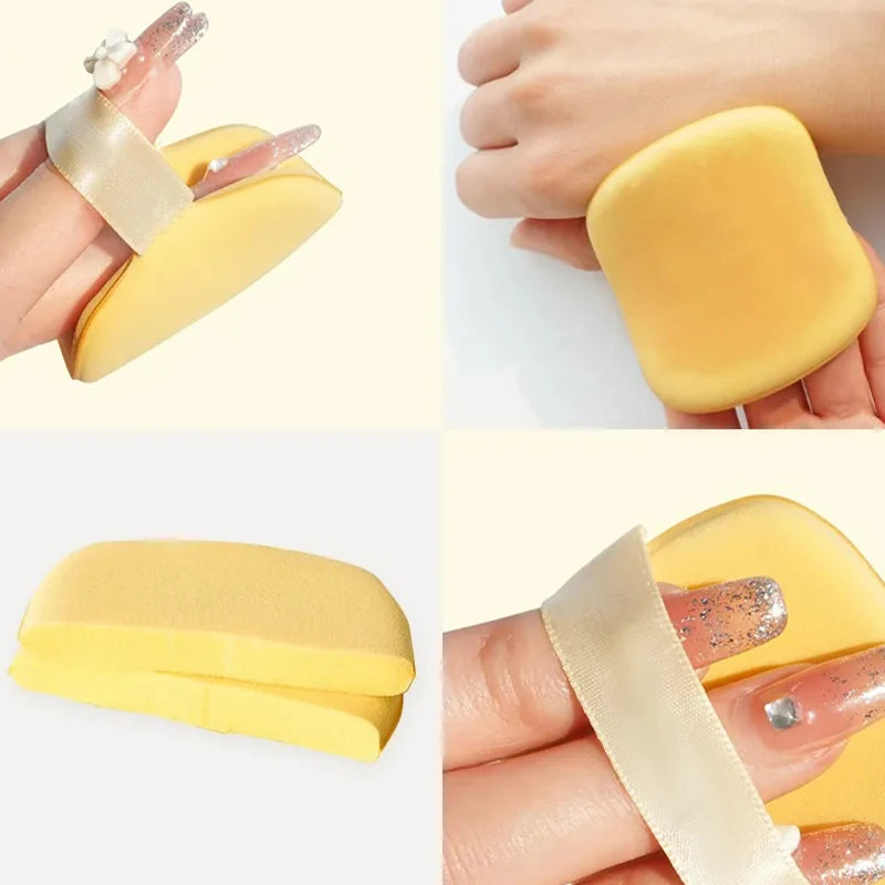 Butter Air Cushion Cosmetics Puff Square Portable Sponge Wet Dry Use Concealer Liquid Foundation Powder Puffs Face Makeup Tools