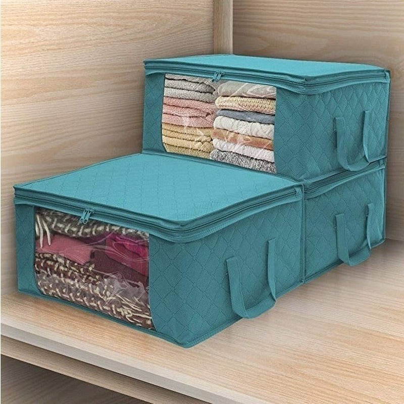 Household Folding Storage Box Quilt Storage Bag Wardrobe Clothing Storage Box Dust Bag