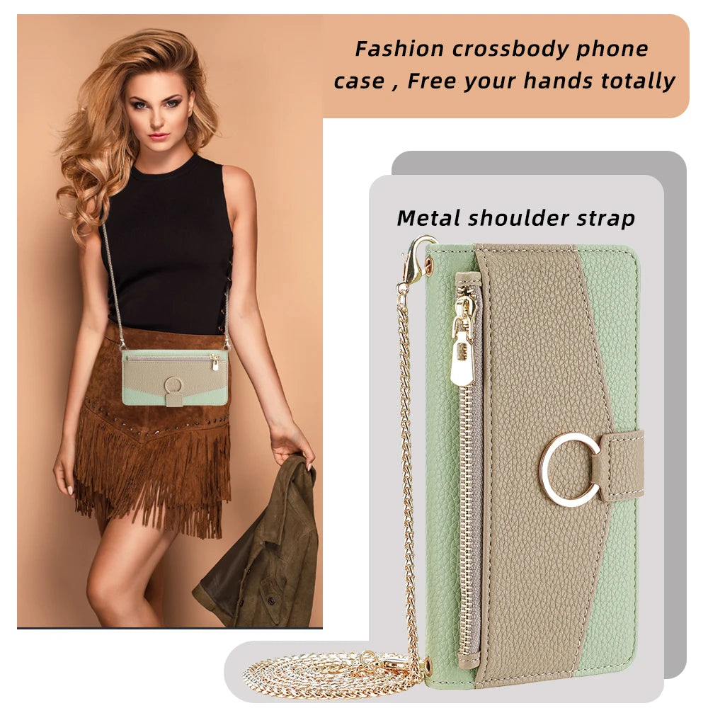 New Fashionable Multi-color Patchwork Flip Leather Phone Case with Lanyard Nokia C12 Pro X10-X20 G21-G11 G10-G20 C20 1.4