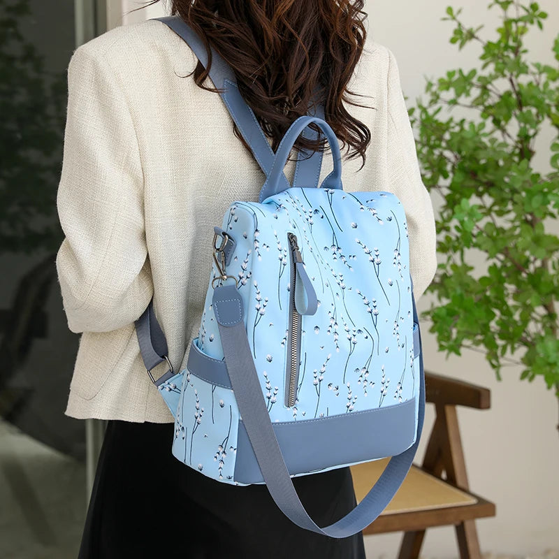 Waterproof Oxford Women Backpack Anti-theft Backpacks Shoulder Bags for Teenager Girls Large Capacity Travel Backpack School Bag