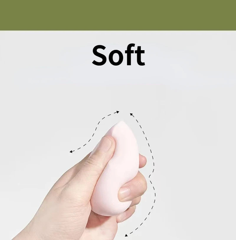 8/4 Pcs Soft Makeup Sponge Dry Wet Cosmetic Puff Foundation Concealer Highlight Blender Makeup Beauty Makeup Tool Accessories