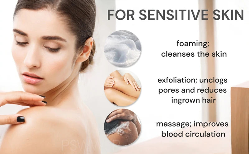 Silicone Face Scrubber Facial Cleansing Brush Silicone Face Wash Brush for Men and Women Manual Cleansing Skin Care Face Brushe