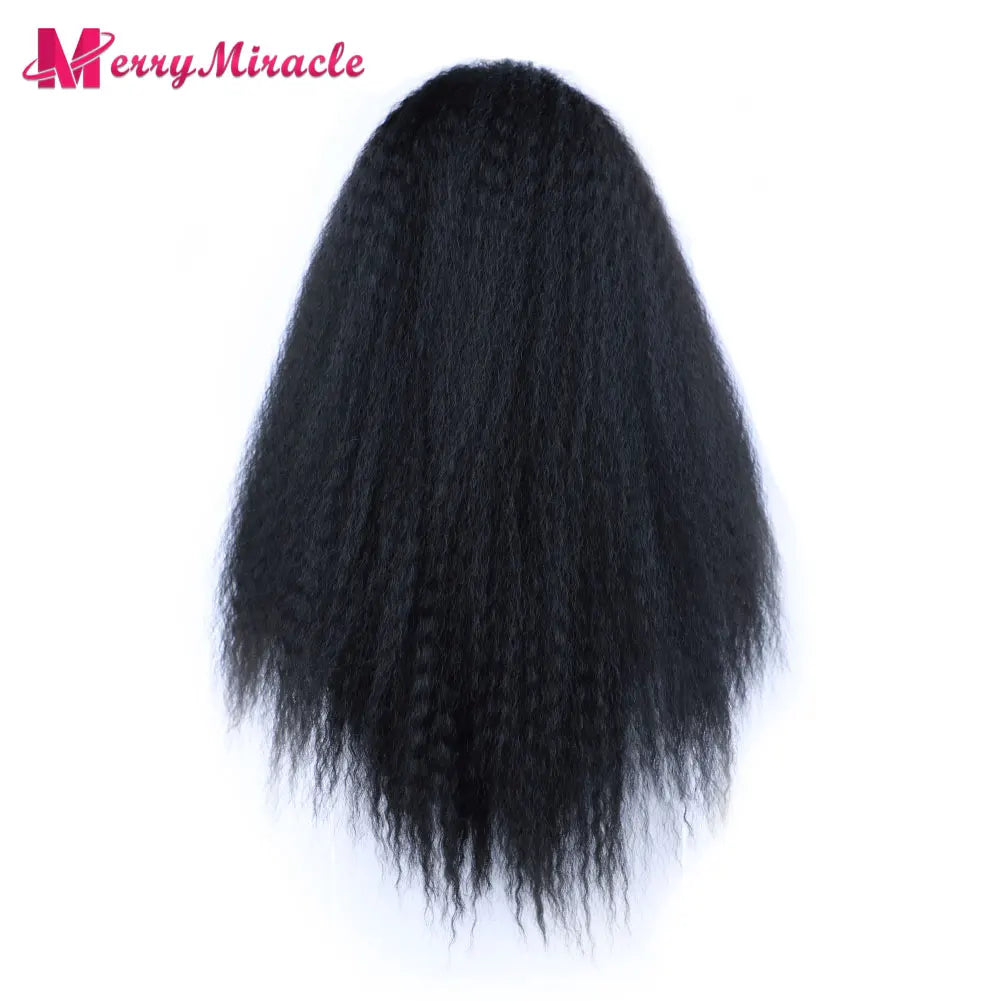 Long Kinky Curly Ombre Color Synthetic Wigs for Black Women Black Blonde Ginger White Hair Afro Kinky Curly Synthetic Hair Wigs