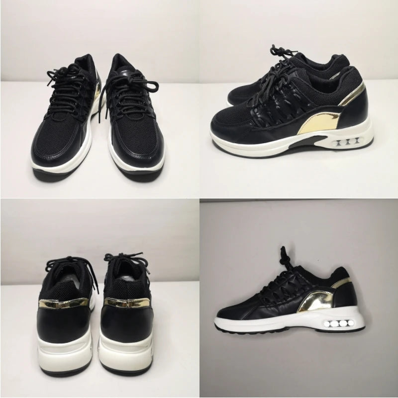 Fashion Women Sneakers 2024 Platform Casual Shoes For Women Tennis Shoes Pluis Size Sport Shoes Running Shoes Mesh Breathable 42
