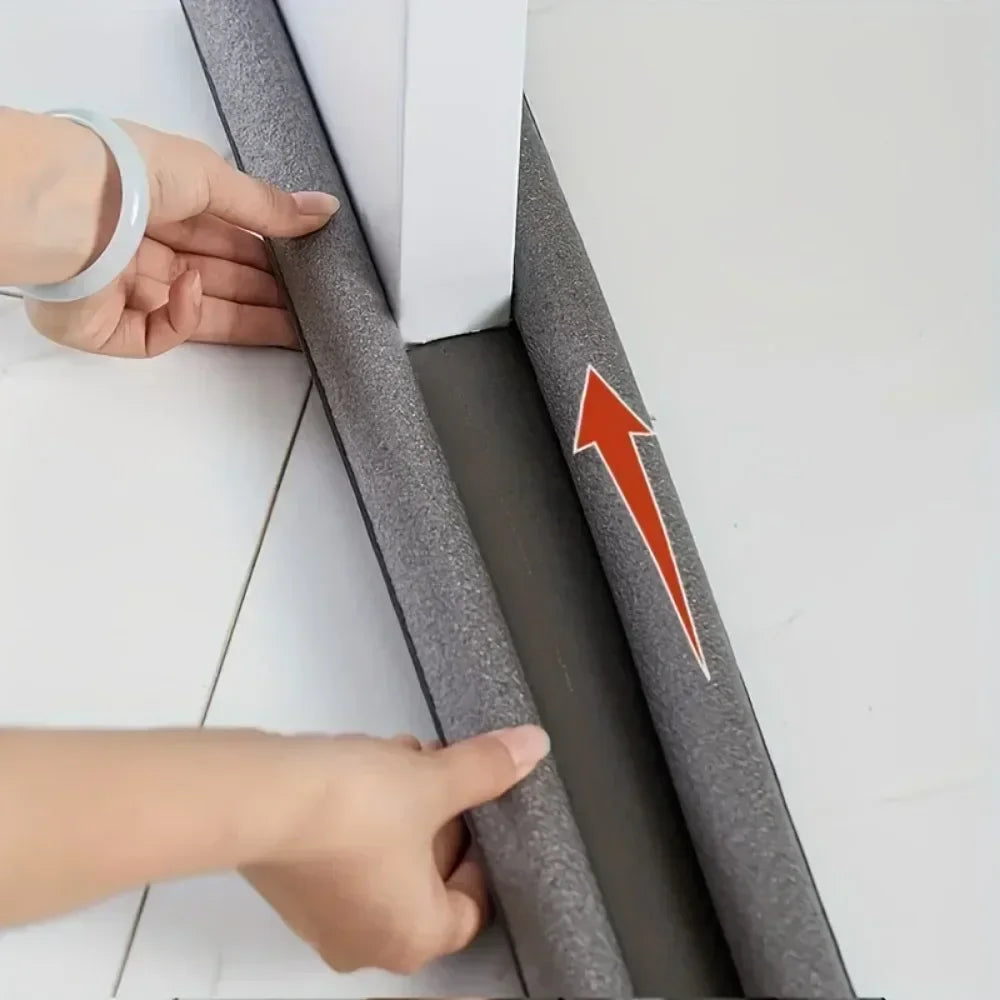 Sliding Door Cold Air Blocker Weather Stripping Door Seal Soundproof Windproof Dustproof Block Light Door Draft Stopper HOT SALE