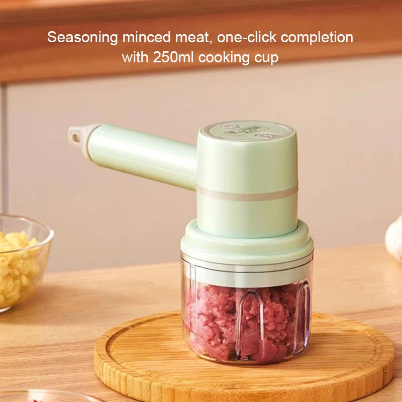 Wireless Portable Electric Food Mixer Hand Blender 3 Speeds High Power Dough Blender Egg Beater Baking Hand Mixer Kitchen Tools