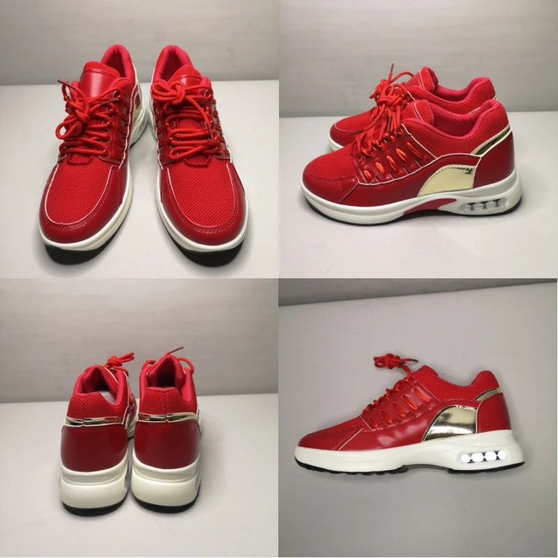 Fashion Women Sneakers 2024 Platform Casual Shoes For Women Tennis Shoes Pluis Size Sport Shoes Running Shoes Mesh Breathable 42