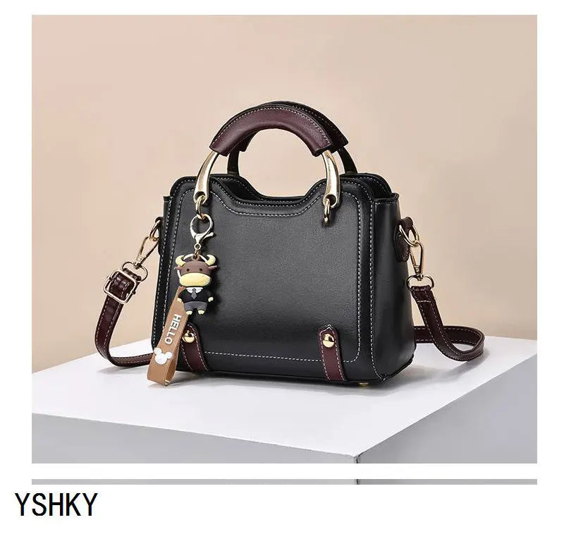 New brand shoulder Bag for 2024 luxury designer handbag women Handbags leather Printed monogram single shoulder straddle bag