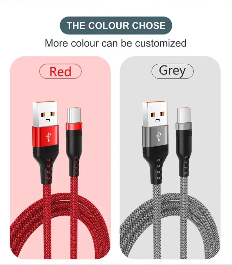 USB TYPE C/Micro USB Fast Charge Cable 3m 5m 8m USB C Android Extend Charging Cable for Huawei Samsung Xiaomi OPPO OnePlus Vivo