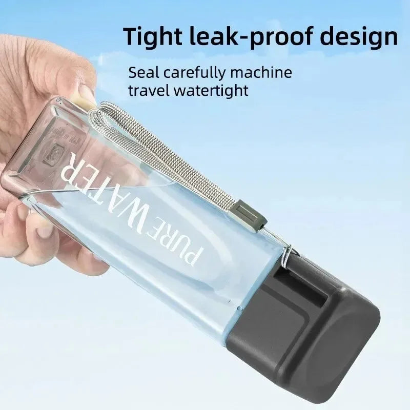 Sports Water Bottle Durable To Impact and High Temperature Fitness Travel Hiking Portable Sealed and Leak Proof Water Cup