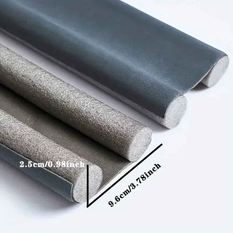 Sliding Door Cold Air Blocker Weather Stripping Door Seal Soundproof Windproof Dustproof Block Light Door Draft Stopper HOT SALE