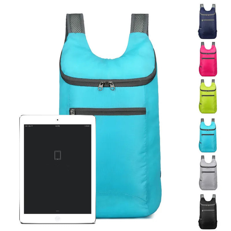 20L Men Women Lightweight Packable Backpacks Foldable Ultralight Outdoor Folding Backpack Travel Daypack Bag Sports Daypack