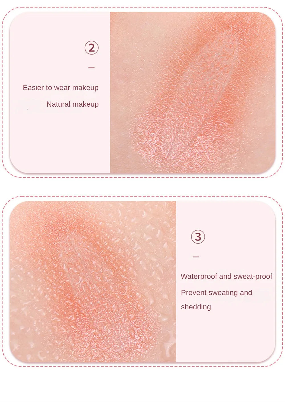 Double Eyelid Sticker Eyelid Tape Eye Lift Clear Beige Color Fold Eyelid Stripe Natural Invisible Big Eyes Makeup Beauty Tools