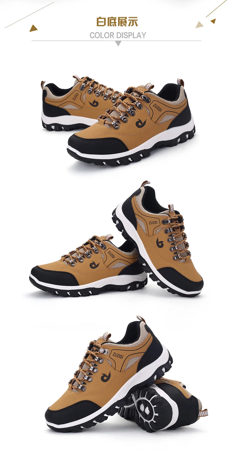 Brand Men Shoes Summer Breathable Sneakers Luxury Outdoor Lightweight Men's Moccasins Trekking Shoes for Men with