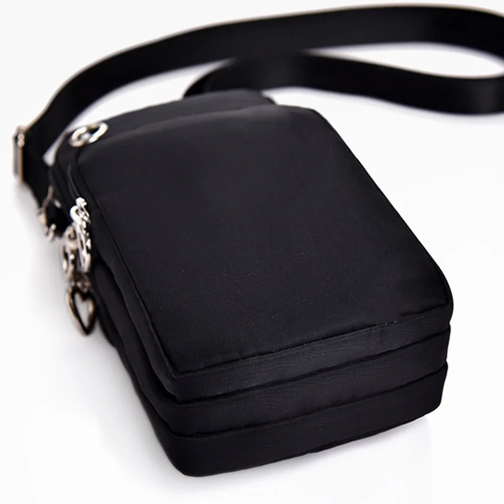 Cute Cat Graphics Small Crossbody Bags Women Harajuku Animal Mini Mobile Phone Bag Teen Messenger Bag Women Purses and Handbags