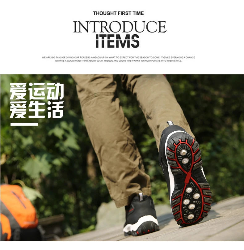 Brand Men Shoes Summer Breathable Sneakers Luxury Outdoor Lightweight Men's Moccasins Trekking Shoes for Men with