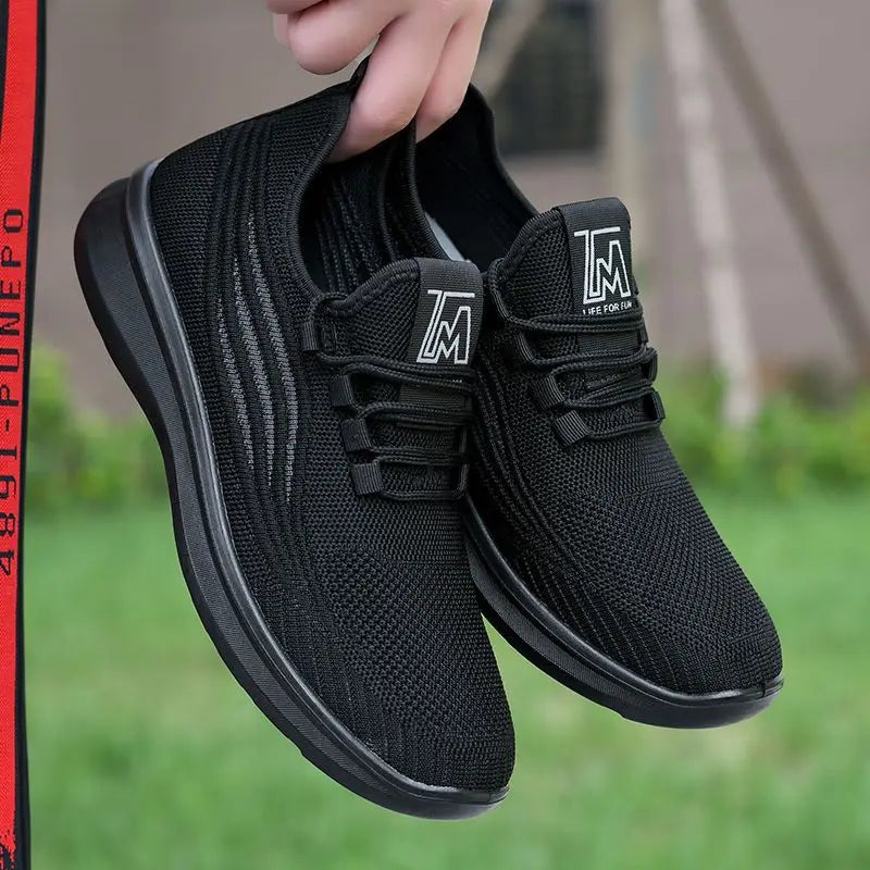 2023 Autumn New Fashion Men Casual Mesh Sports Shoes Men's Comfortable and Lightweight Outdoor Anti slip Men's Shoes Flat Shoes