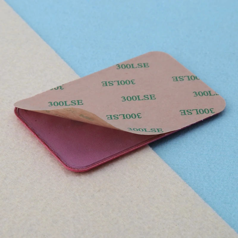Credit Card Wallet Holder Pocket Stick-On Adhesive Elastic Tool