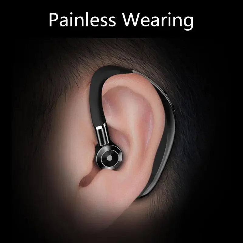 Wireless Bluetooth Headset Single Ear Earplugs Ultra Long Battery Life Business Earphones Mobile Phone Headphones Earbuds