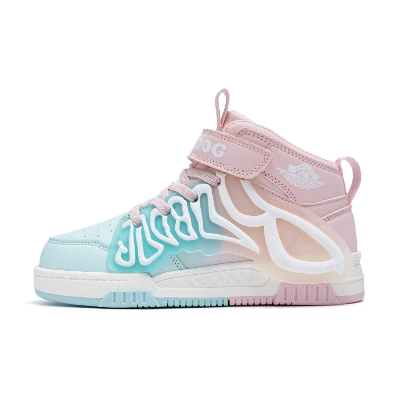 Kids Fashion Sneakers for Boys Girls Mesh Tennis Shoes Breathable Sports Running Shoes Lightweight Children Casual Walking k030