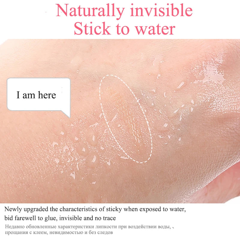 Lace Mesh Olive-shaped Eyelid Paste-shaped Invisible Double Fold Eyelid Shadow Tape Sticker Beauty Makeup Eyelid Tool 180-480Pcs