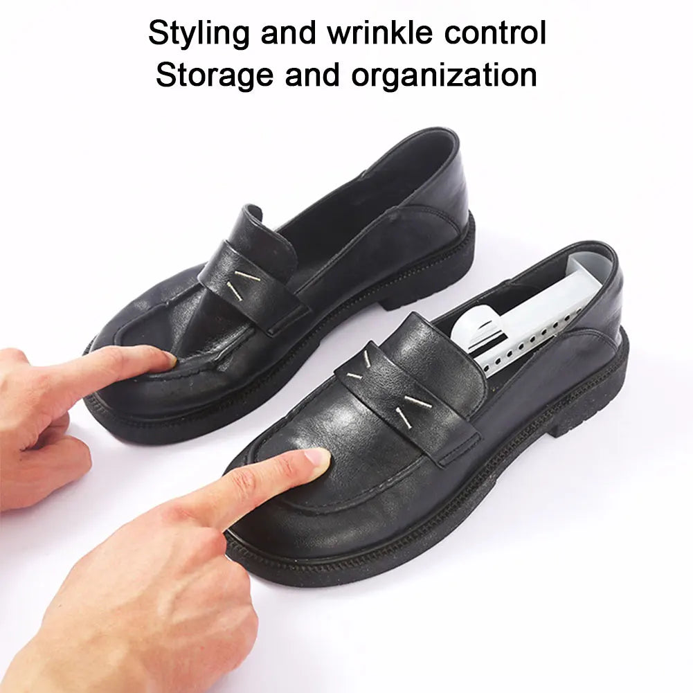 New High Quality Plastic Shoe Stretcher Wrinkle Resistant Lightweight Adjustable Flats Pumps Boots Expander Trees For Man Women