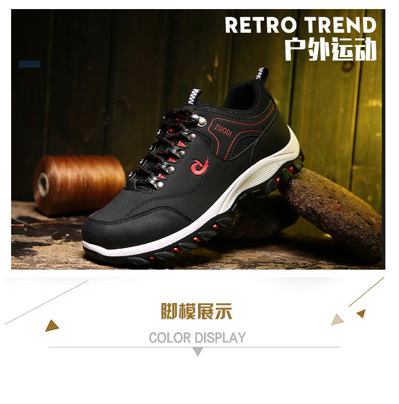 Brand Men Shoes Summer Breathable Sneakers Luxury Outdoor Lightweight Men's Moccasins Trekking Shoes for Men with