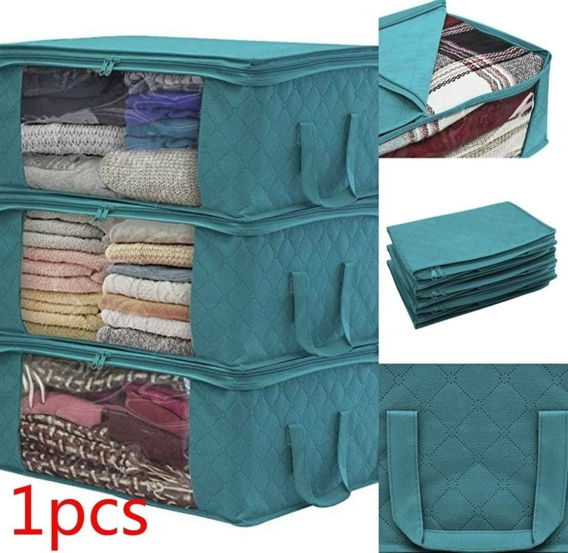 Household Folding Storage Box Quilt Storage Bag Wardrobe Clothing Storage Box Dust Bag