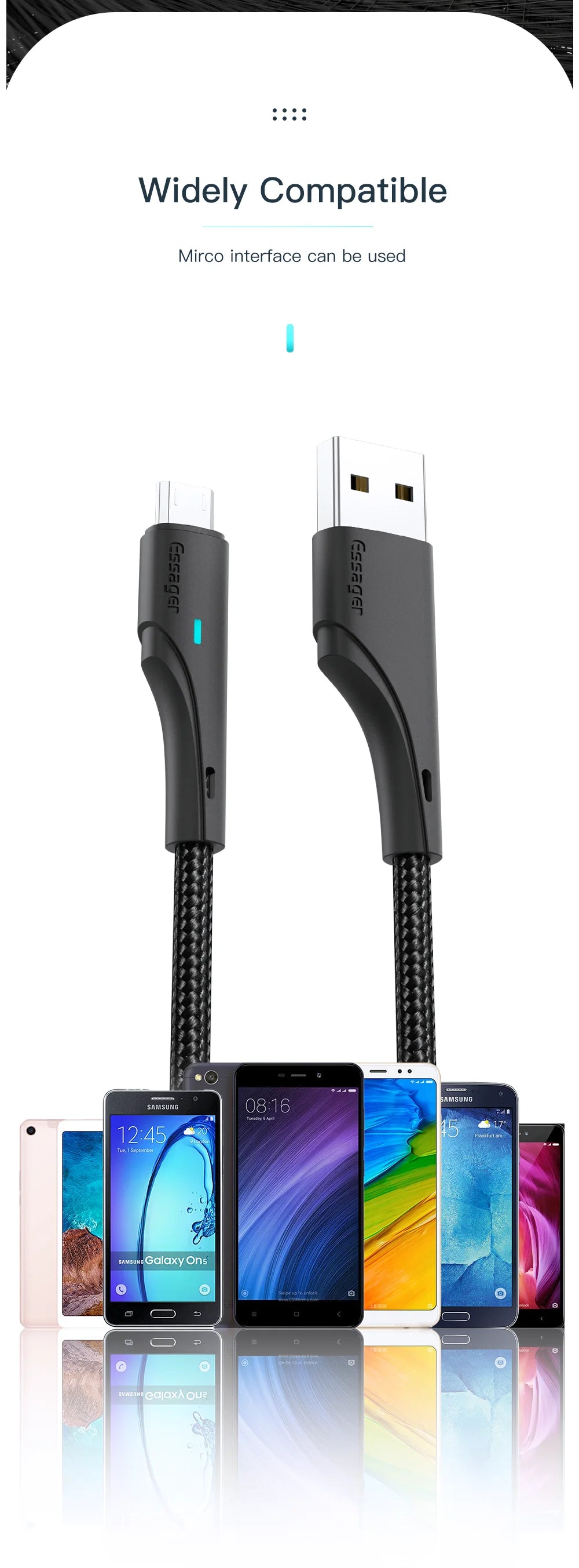 Essager Micro USB Cable Fast Charging Data Cable For Xiaomi Realme Redmi Note Samsung Mobile Phone Charger Cord Micro USB Wire