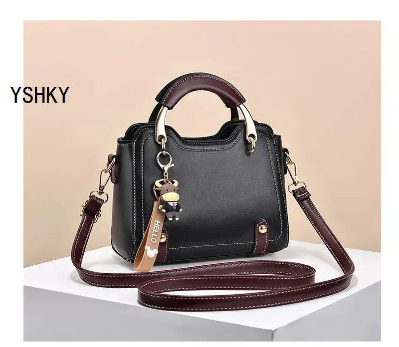 New brand shoulder Bag for 2024 luxury designer handbag women Handbags leather Printed monogram single shoulder straddle bag