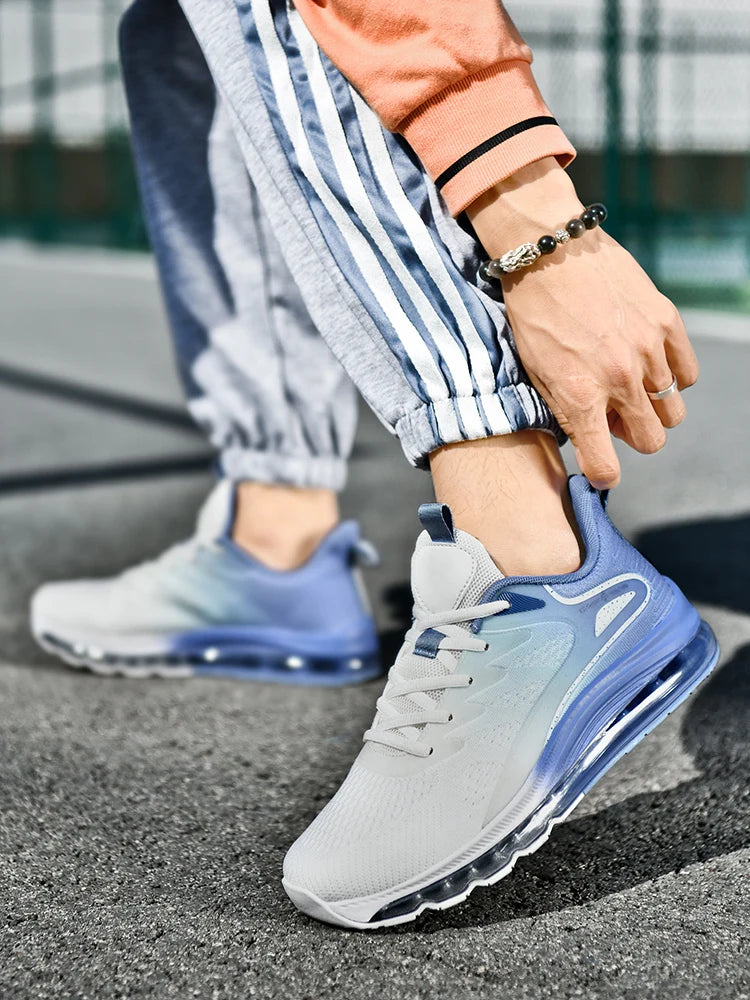 Couple Running Shoes High Quality Lightweight Sneakers Men Outdoor Breathable Gym Shoes Man Women Comfortable Lace Up Shoes
