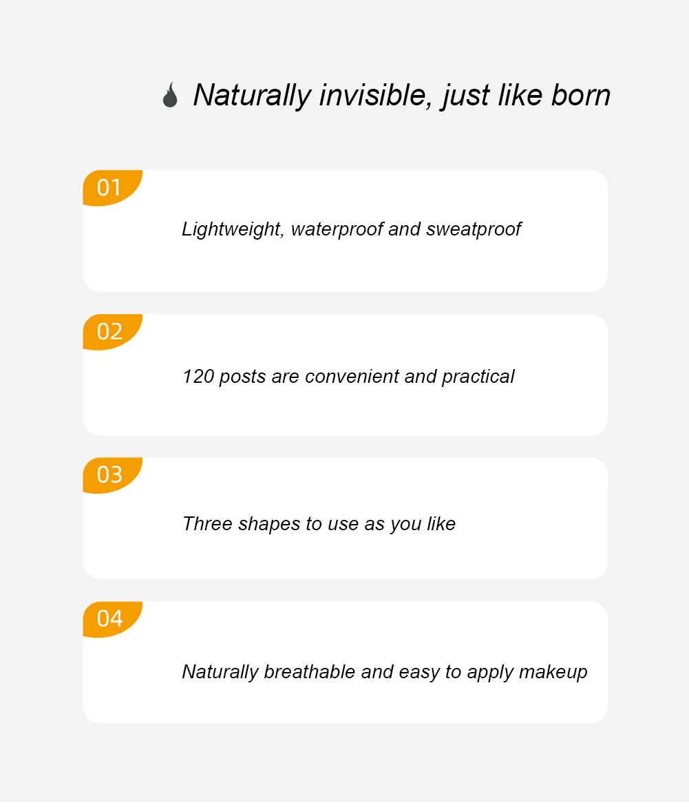 Double Eyelid Sticker Eyelid Tape Eye Lift Clear Beige Color Fold Eyelid Stripe Natural Invisible Big Eyes Makeup Beauty Tools