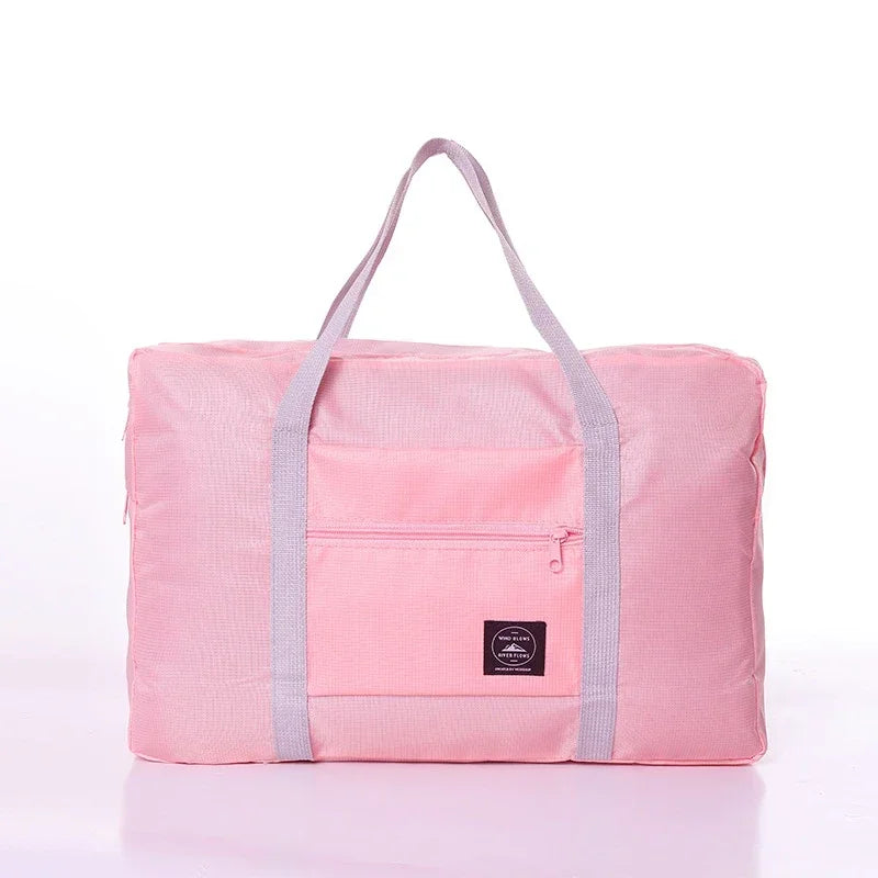 Foldable Travel Bags Large Capacity Clothes Luggage Organizer Waterproof Handbags Women Men Travel Clothes Storage Organizer