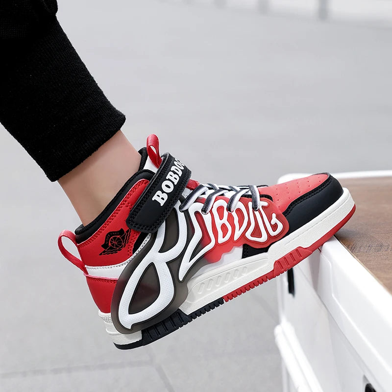 Kids Fashion Sneakers for Boys Girls Mesh Tennis Shoes Breathable Sports Running Shoes Lightweight Children Casual Walking k030