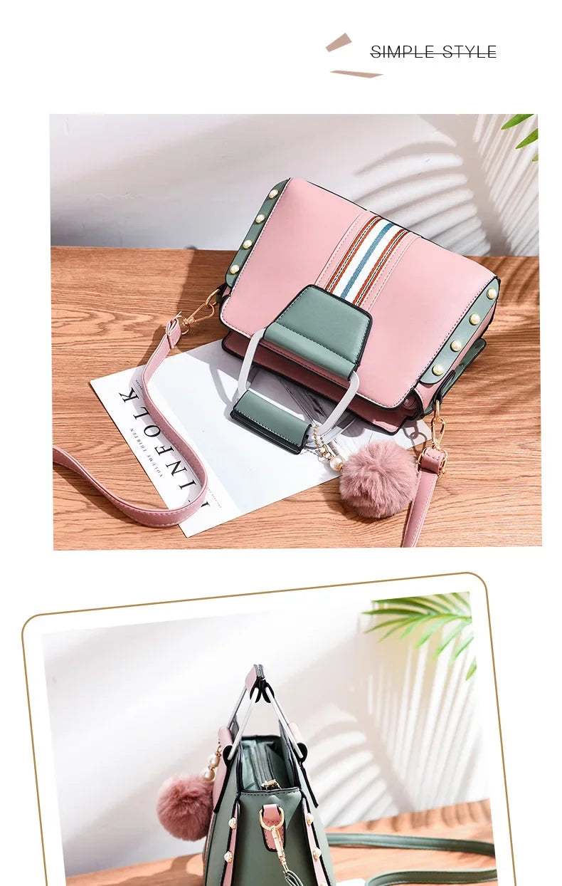 New Women  Bag for 2024 shoulder luxury designer handbag women Handbags Fashion all-in-one bag advanced texture simple bag