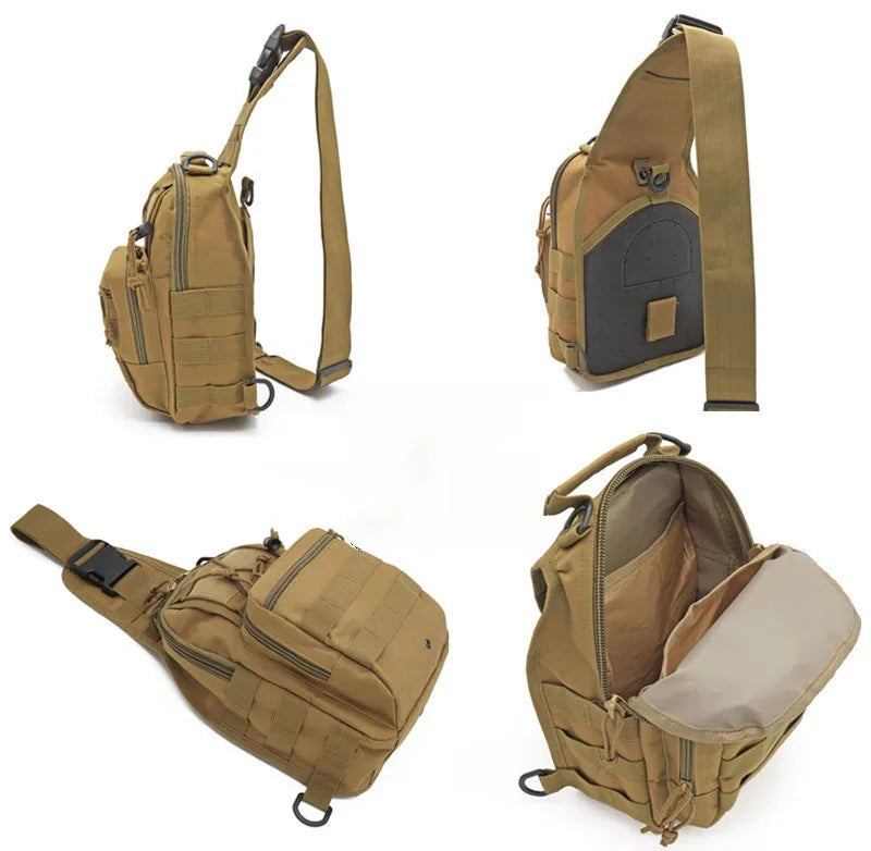 Travel Backpack Expandable Pack Crossbody Sling Bag Waterproof Rucksack Bag Outdoor Hiking Camping Pack Man Fitness Shoulder Bag