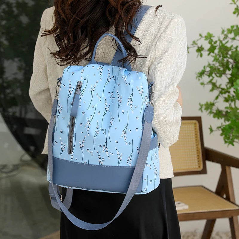 Waterproof Oxford Women Backpack Anti-theft Backpacks Shoulder Bags for Teenager Girls Large Capacity Travel Backpack School Bag