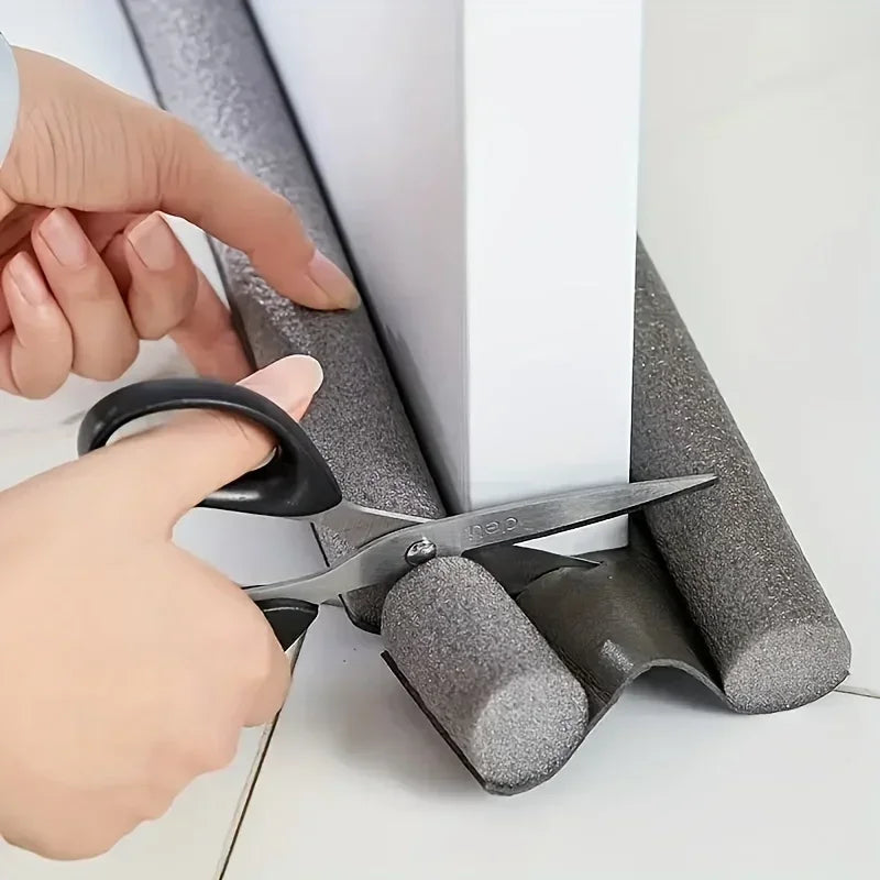 Sliding Door Cold Air Blocker Weather Stripping Door Seal Soundproof Windproof Dustproof Block Light Door Draft Stopper HOT SALE