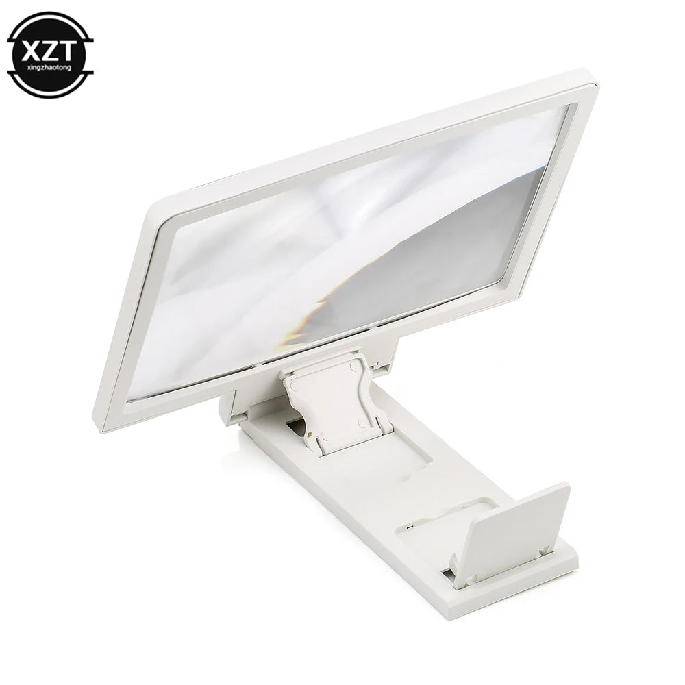 Fashion 3D Phone Screen Amplifier Mobile Portable Foldable Screen Magnifier Enlarge Amplifying Desktop Bracket Eyes Protection