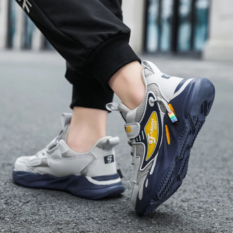 Kids Sneakers Casual Breathable Shoes for Boys Outdoor Sports Running Childrens Girls Tennis Shoes